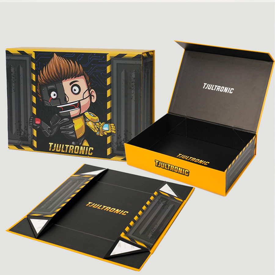 Inside liner details of custom magnet box