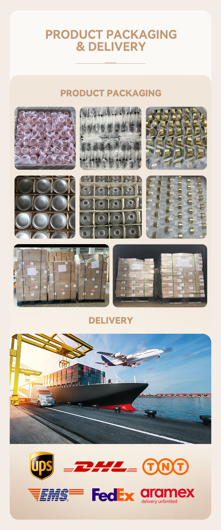 Packaging and Delivery