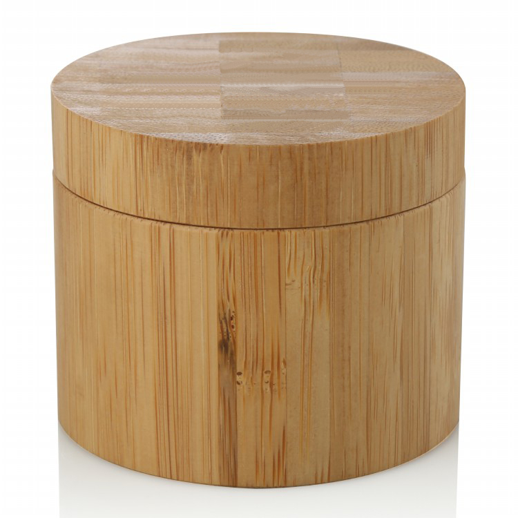 Cosmetic Packaging Jar Bamboo Aluminum Jar Jars and Bottles for Cosmetic Tin Bamboo 5g 10g 30g 50g 100g 150g Skin Care Tin