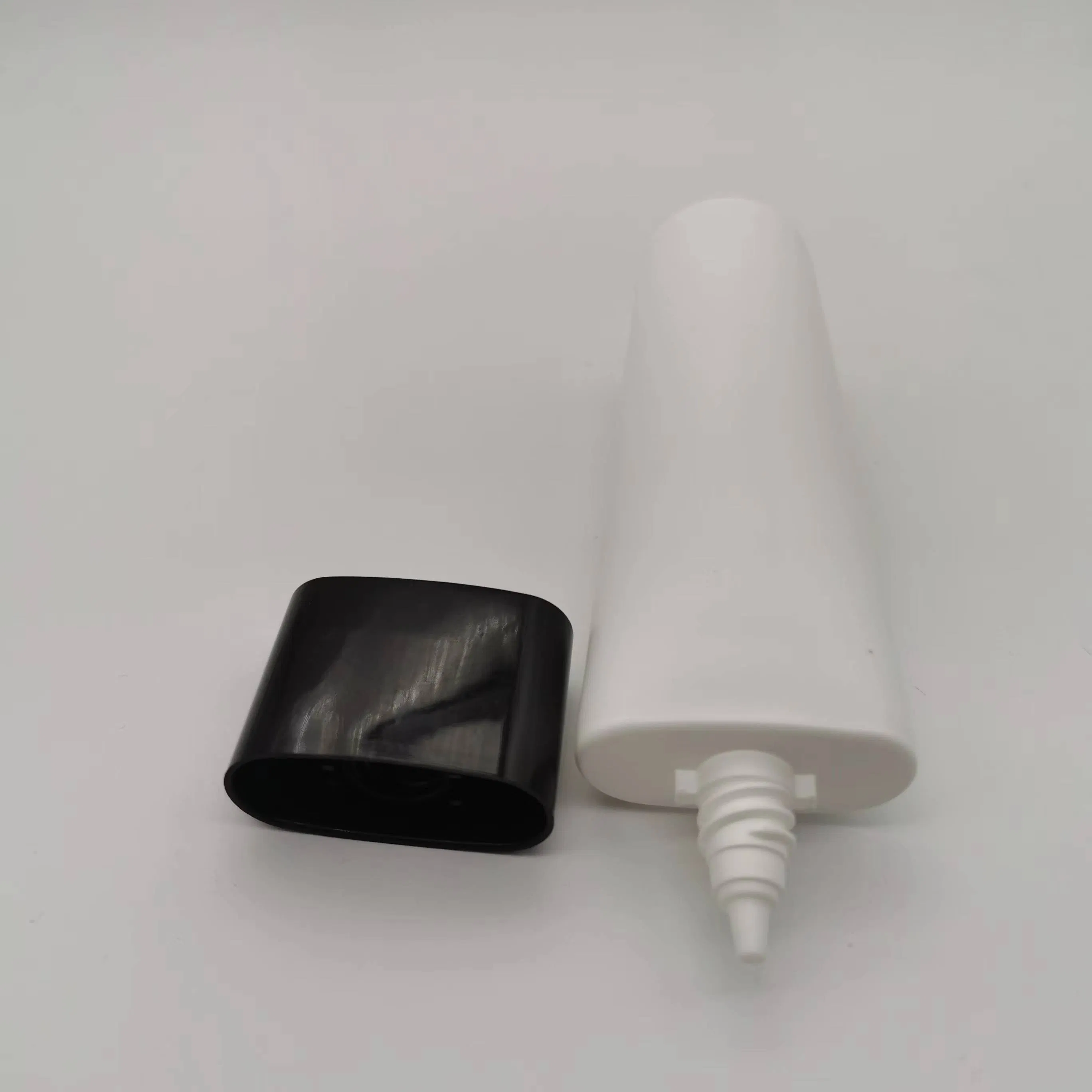 Flat PE Tube Cosmetic Packaging for Makeup Base