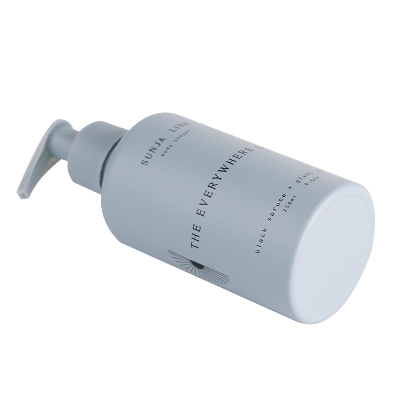 Empty Aluminum Cosmetic Packaging Lotion Bottle Metal Packaging 100ml 300ml 400ml 500ml Bottle with Plastic Pump