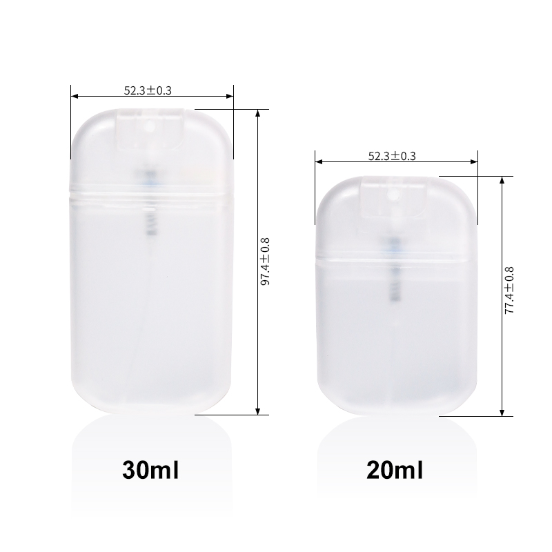 Refillable PP Spray Bottle with Travel Size 20ml 30ml for Perfume