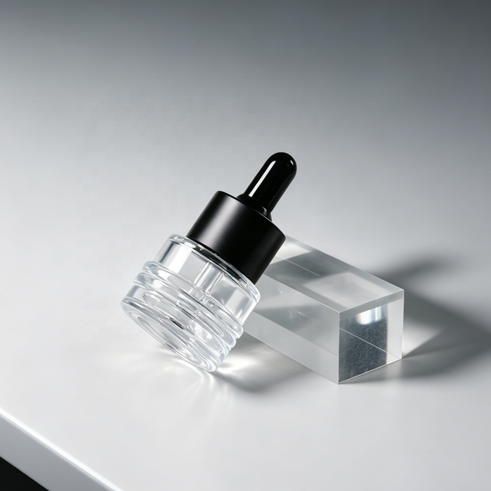 Custom Unique Cosmetic Skincare Serum Packaging Bottle 30ml Glass Essential Oil Dropper Bottle