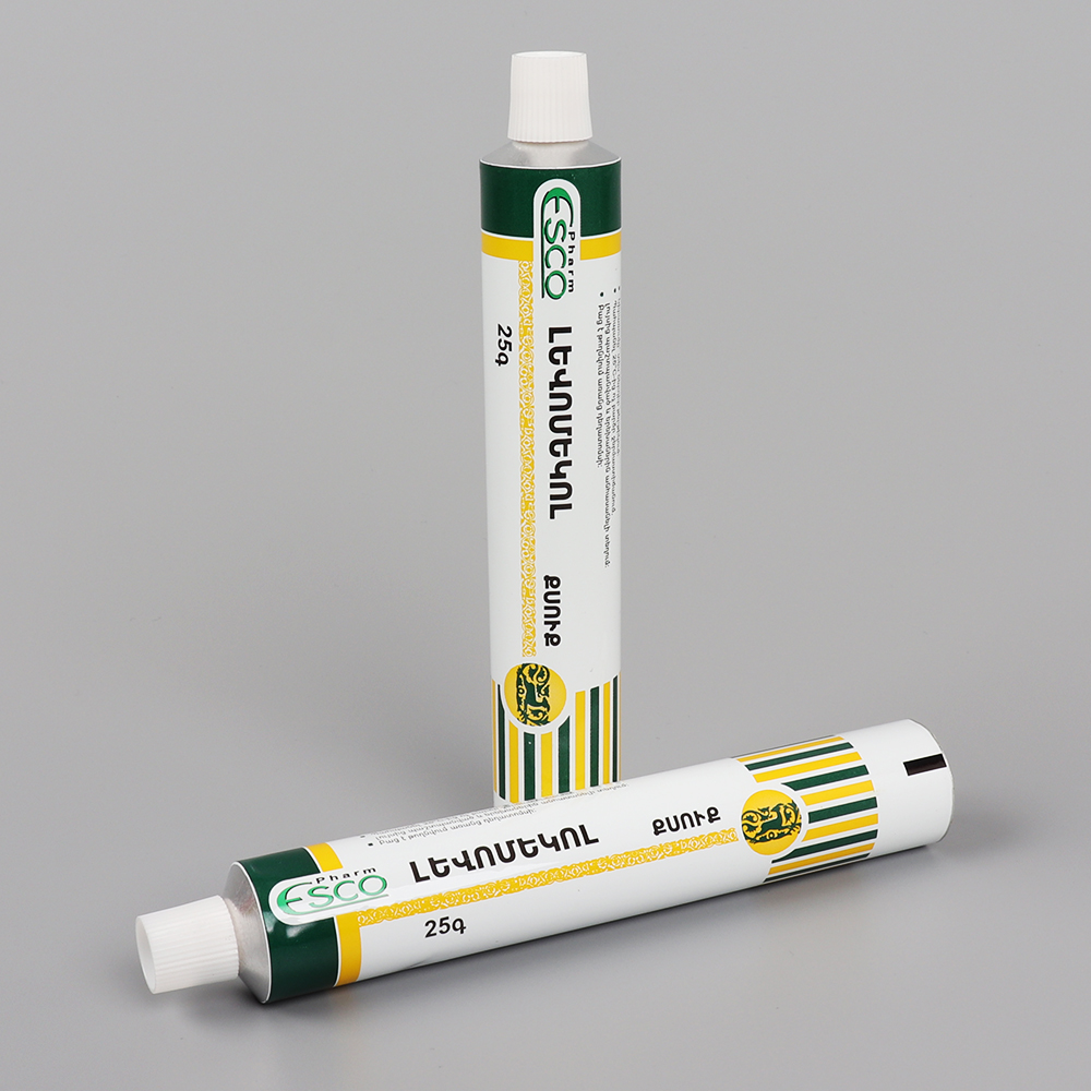 Metal Aluminum Tube Packaging Tube for Cosmetic Cream Hair Color Pharmaceutical Ointment With Offset Printing