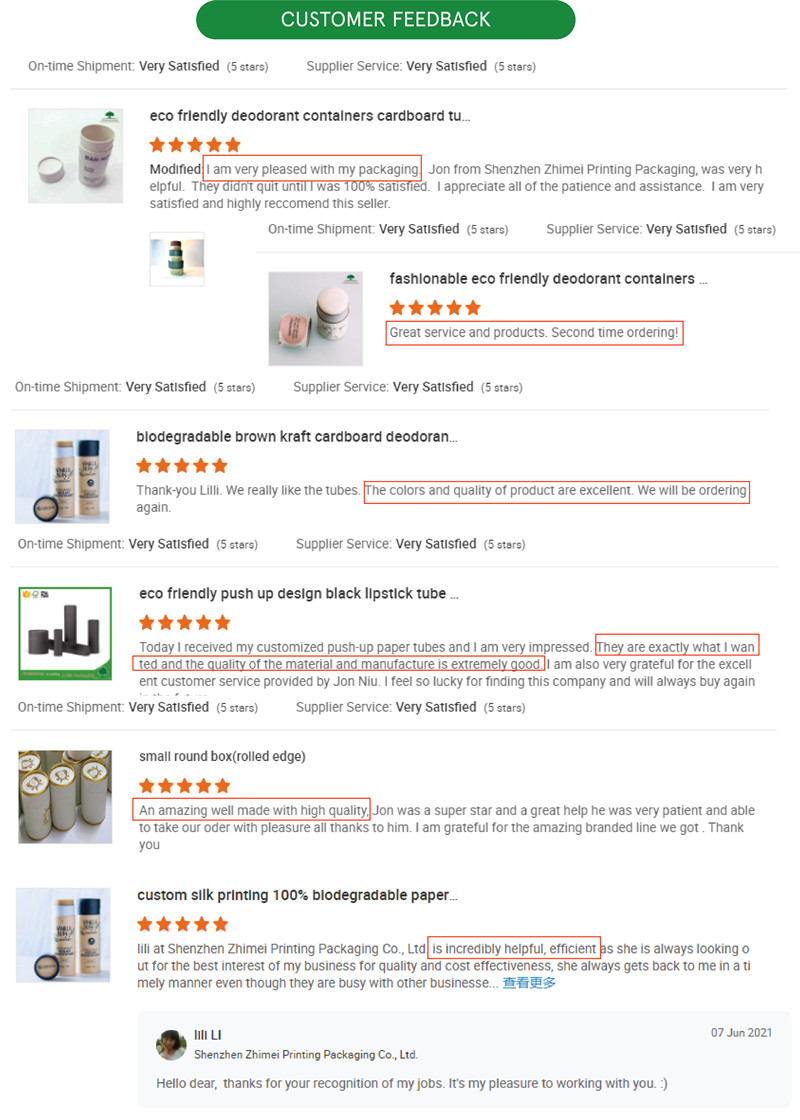 Customer reviews