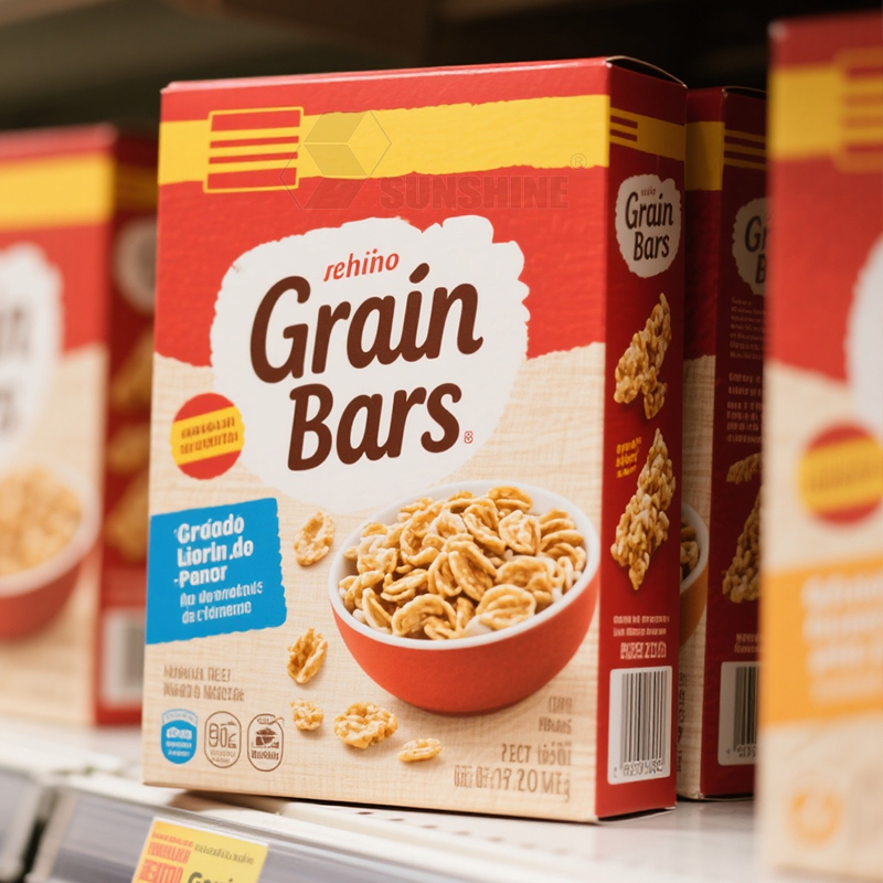 Custom Cardboard Food Packaging Cereal Nut Product Box Manufacturer Package With Logo Packaging