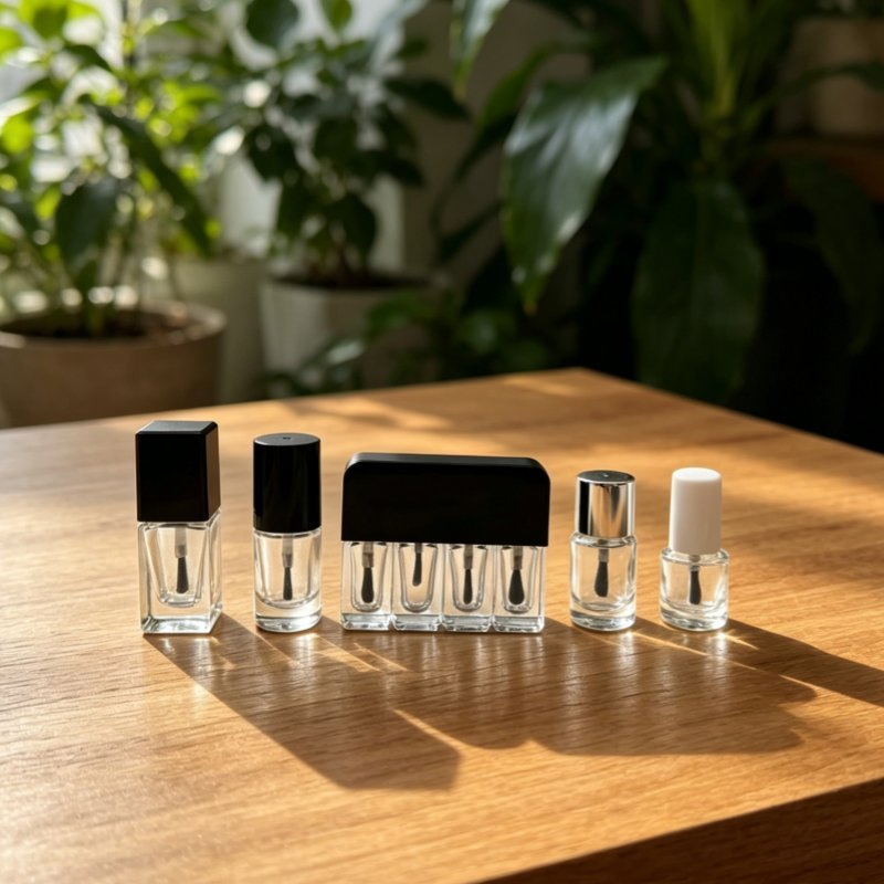Best Selling Harmless Texture Makeup Packaging Nail Polish Bottle for Travel Trips