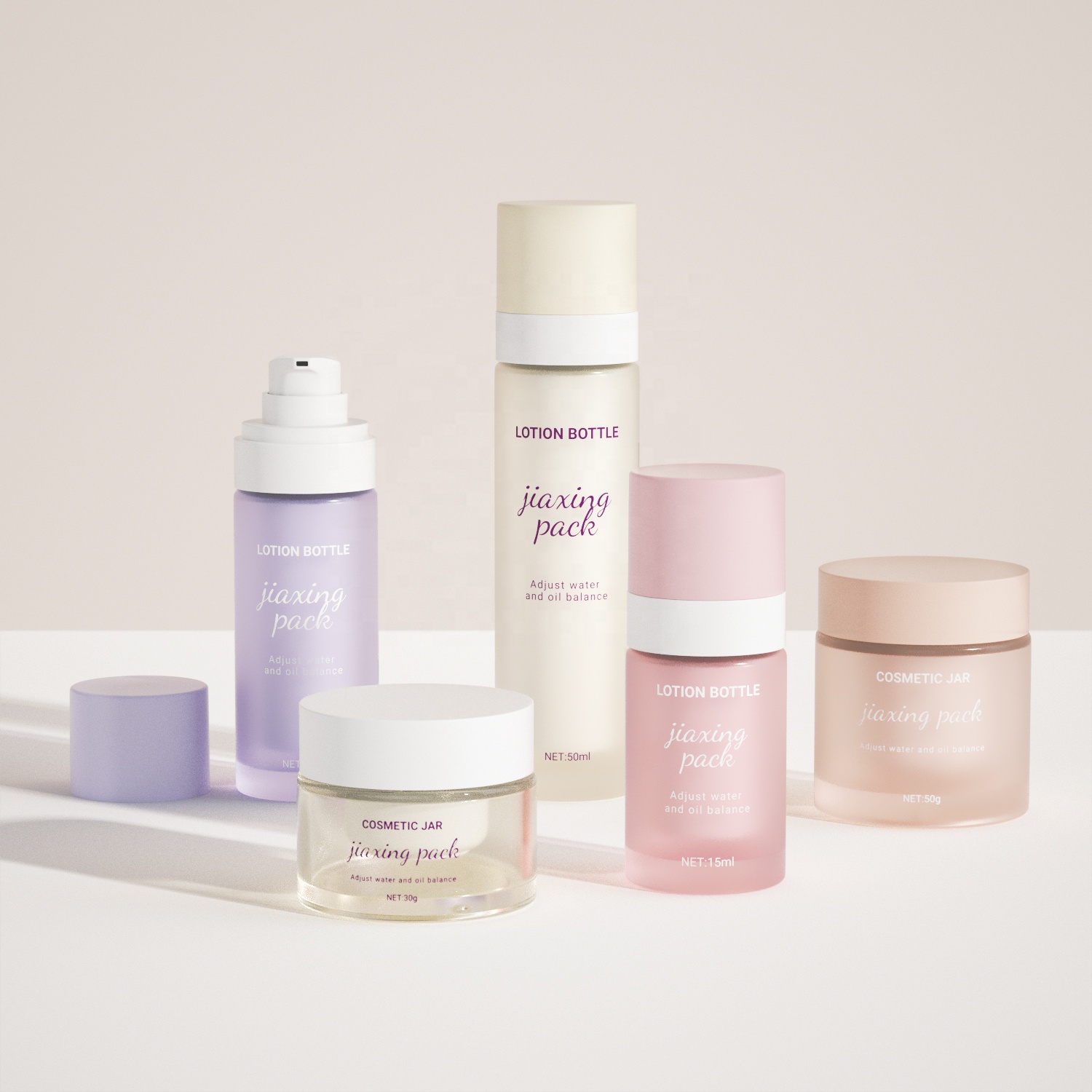 Cosmetic Replaceable Airless Pump Sunscreen Lotion Bottle 15ml 30ml 50ml Eye Bb Cream Airless Bottle Refillable Cosmetic Jar