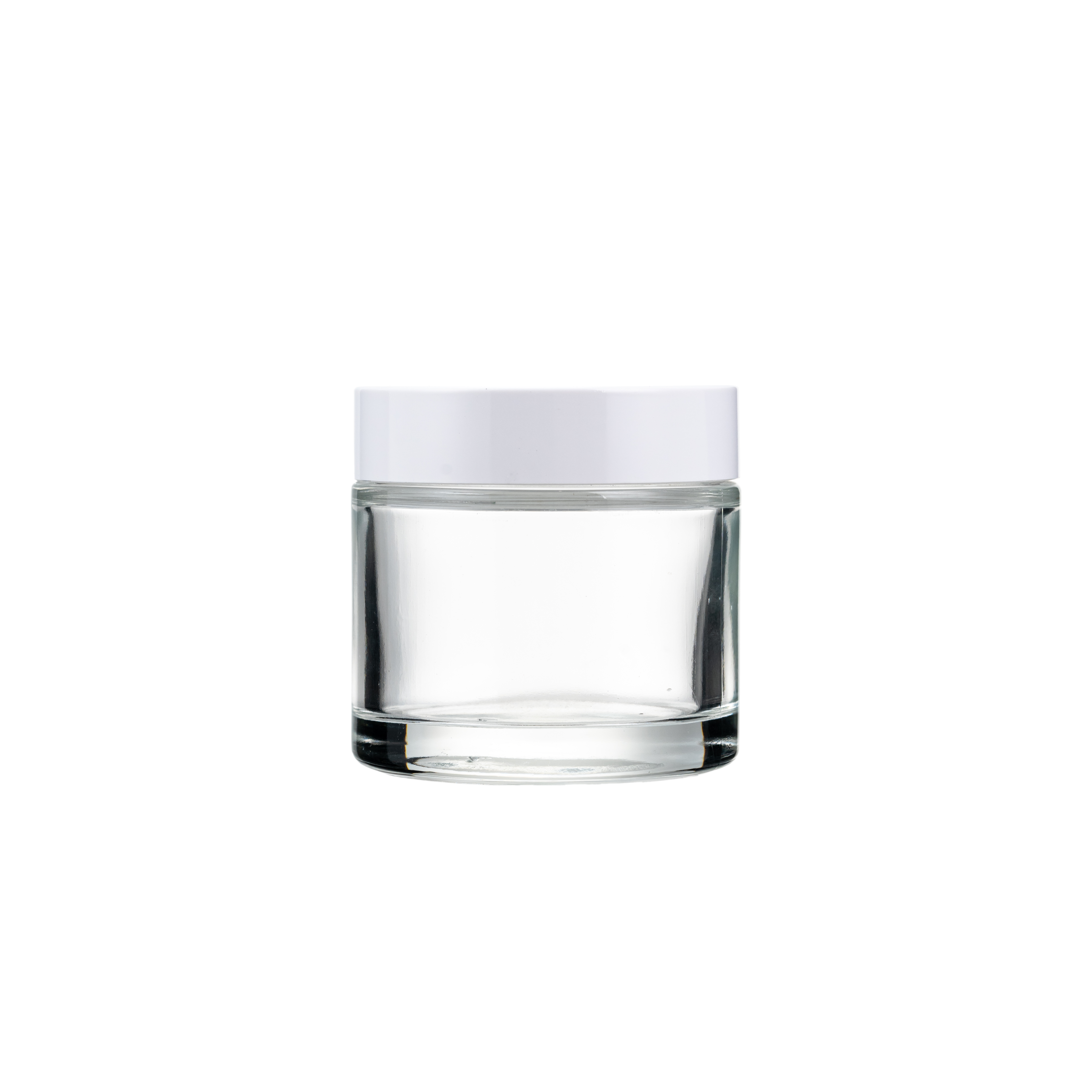 Best Selling 100g round Empty Luxury Face Cream Body Butter Jars Cosmetic Packaging with Screw Cap Packed in Carton