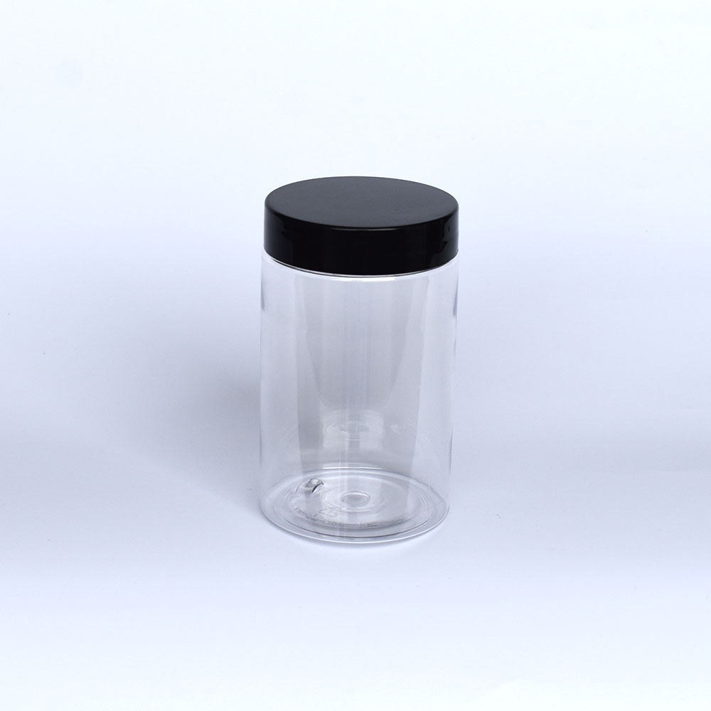 100ml 200ml 250ml 300ml 500ml 4oz 8oz Empty clear Body Butter Jars Plastic Jar Container for Cosmetic Packaging