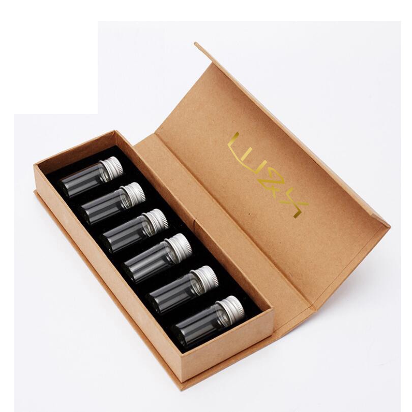 Custom Perfume Sample Tube Packaging Box Luxury 10ml Perfume Magnetic Gift Box