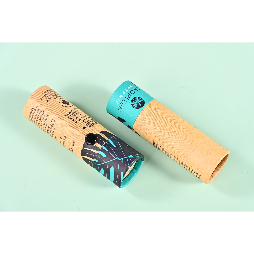 Cylindrical Shape Custom Logo Printing Paper Tube packaging food Grade Paper Tube for Luxury Cosmetics Packaging