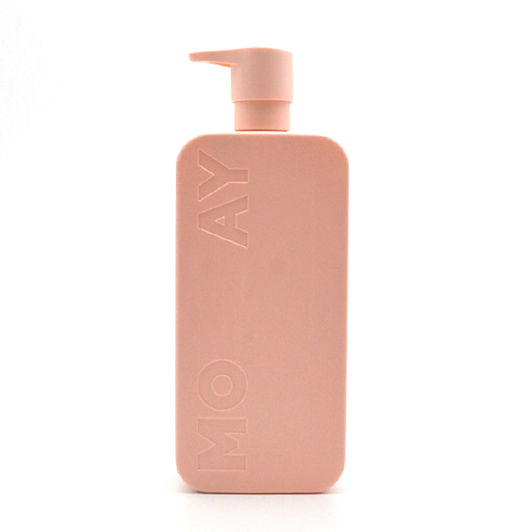 Wholesale Luxury Plastic Pump Bottle for Shampoo Conditioner Showers Gel Lotion 350ml 800ml Cosmetic Packaging PE White OEM
