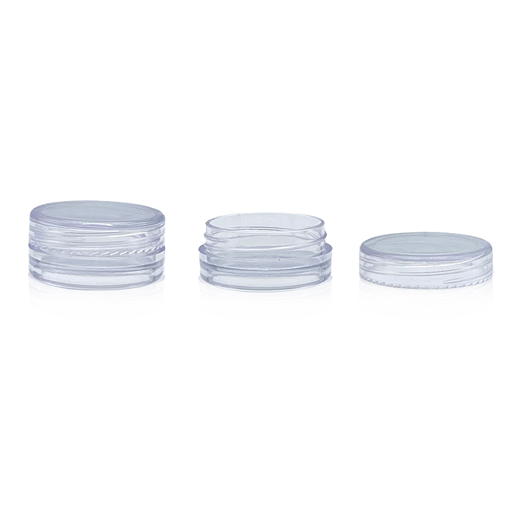 Custom Logo Luxury Round Plastic 2.5g Empty Cosmetic Cream Packaging Jar