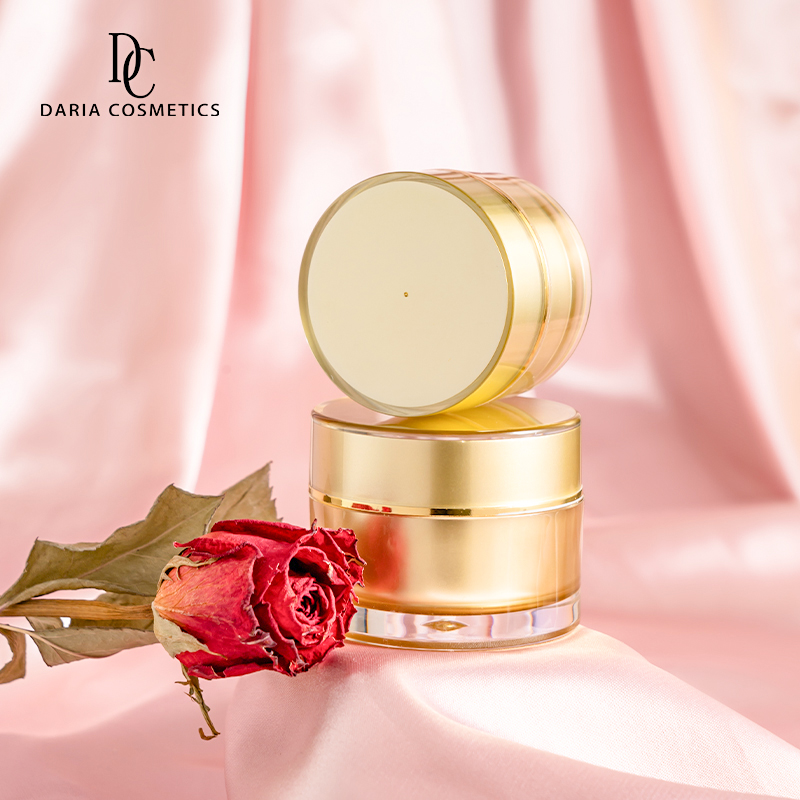 Cosmetic Packaging Suppliers Luxury Skincare Packaging 5/10/15/30/50g Golden Jars for Creams and Lotions