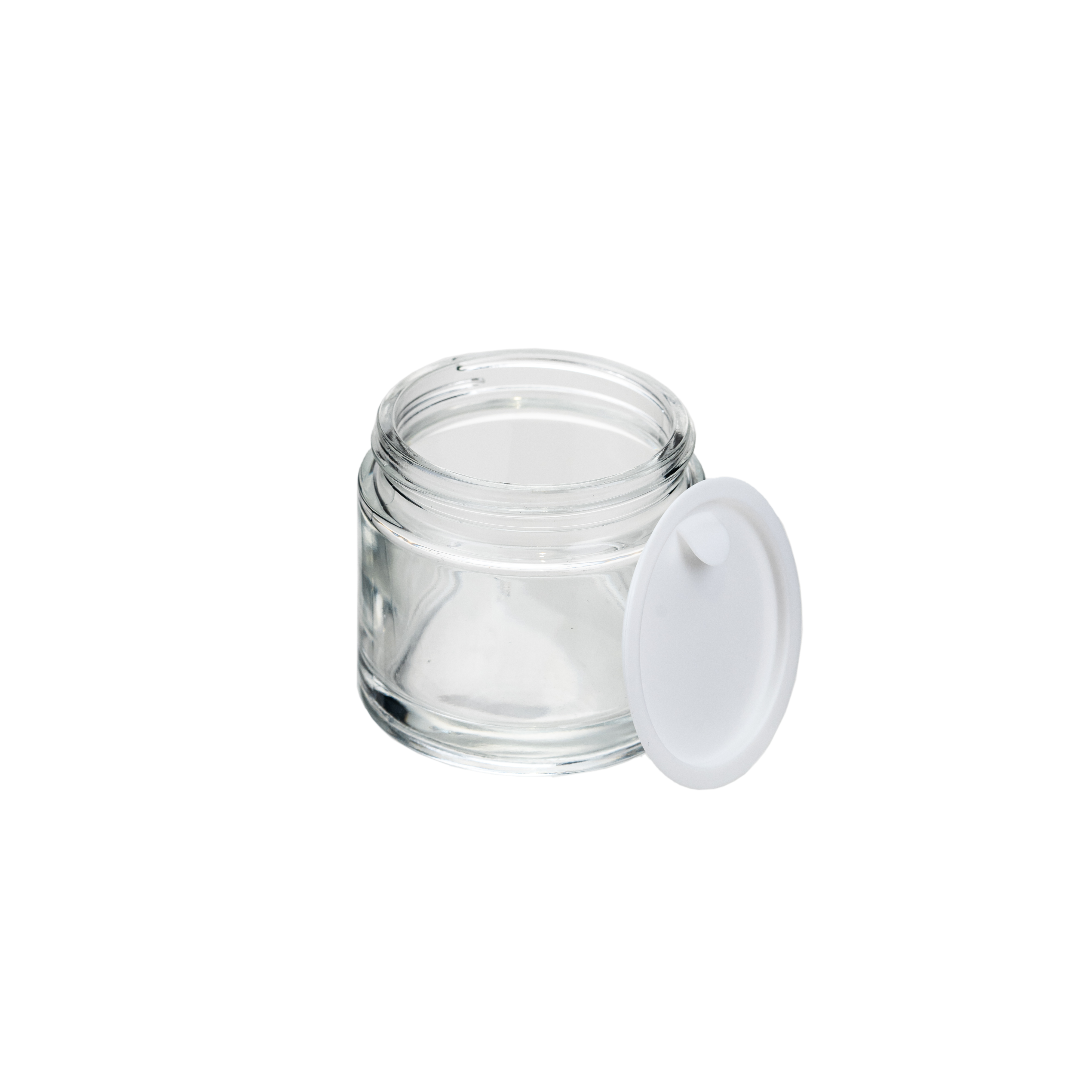 Best Selling 100g round Empty Luxury Face Cream Body Butter Jars Cosmetic Packaging with Screw Cap Packed in Carton