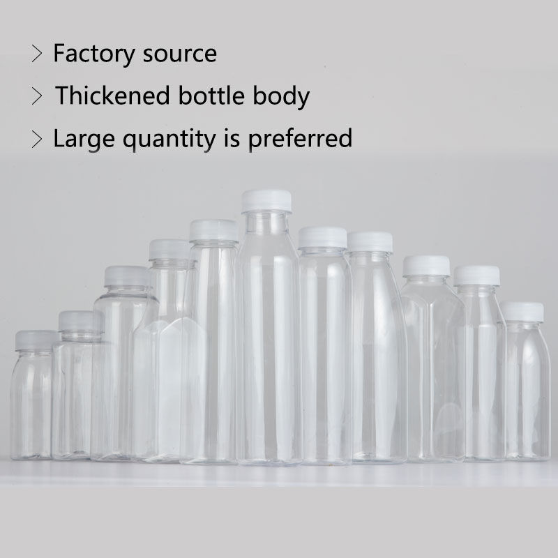 Food Grade PET 400ml 14oz Plastic Packaging Bottles for Juice Beverage