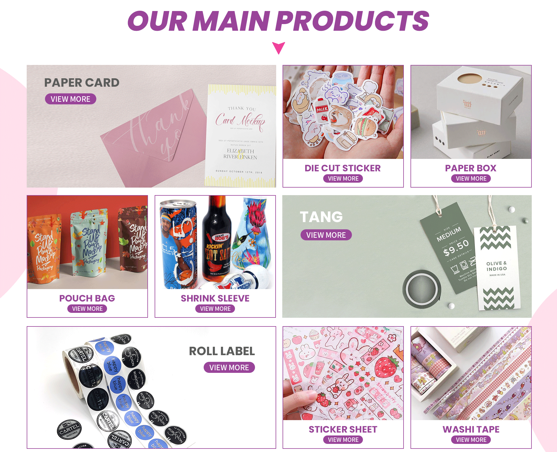 Product Categories
