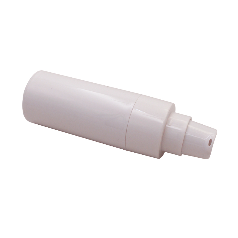 White Cosmetic Vacuum Airless Pump Bottle 15ml 30ml 50ml Plastic for Lotion Skin Care Packaging Screen Printing Surface Handling