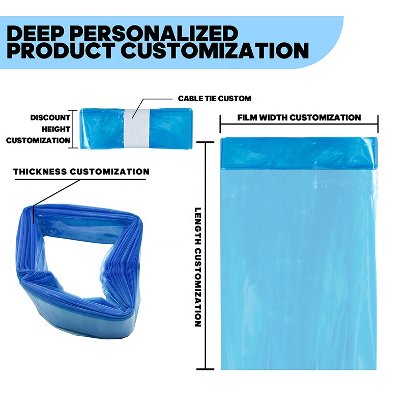 Nappy Bin Refills Compatible with Twist and Click Diaper Pails Odor Lock 7 Layers Diaper Plastic Refill Bag for Baby