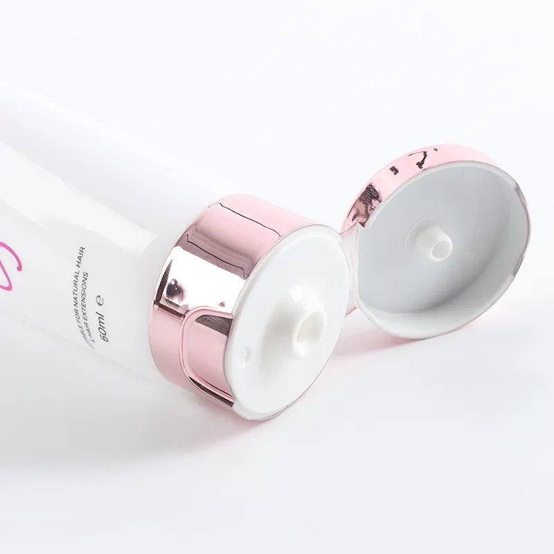 Custom Design Plastic Tubes Facial Cleanser Packaging Squeeze Tube Cosmetic Containers for Face Mask &amp; Makeup Tools