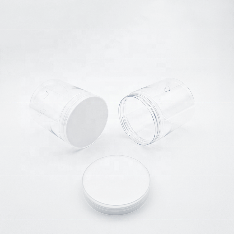 XYPACKAGING 89 400 89mm 500ml 16oz Empty PET Plastic Packaging Jars for Candy Chocolate Food Grade Custom Colors Silk Screen