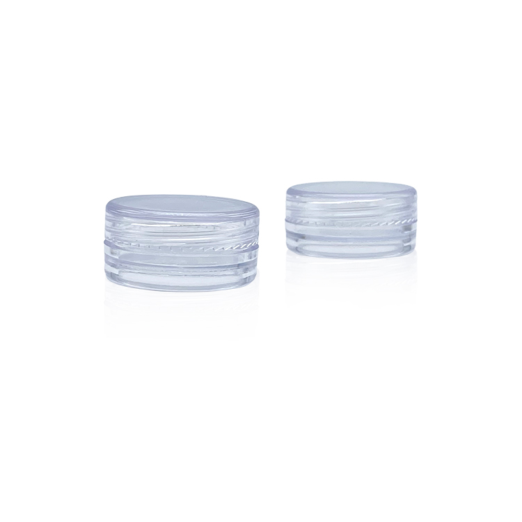 Custom Logo Luxury Round Plastic 2.5g Empty Cosmetic Cream Packaging Jar