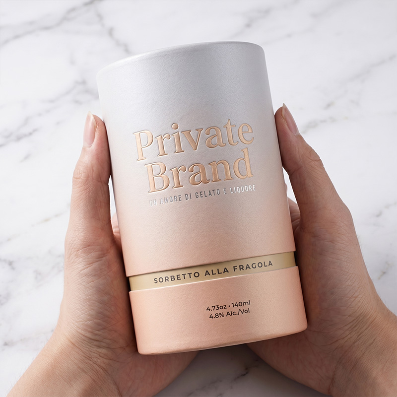 Sustainable Custom Cardboard Tube Packaging Multi-purpose Round Box for Retail Branding