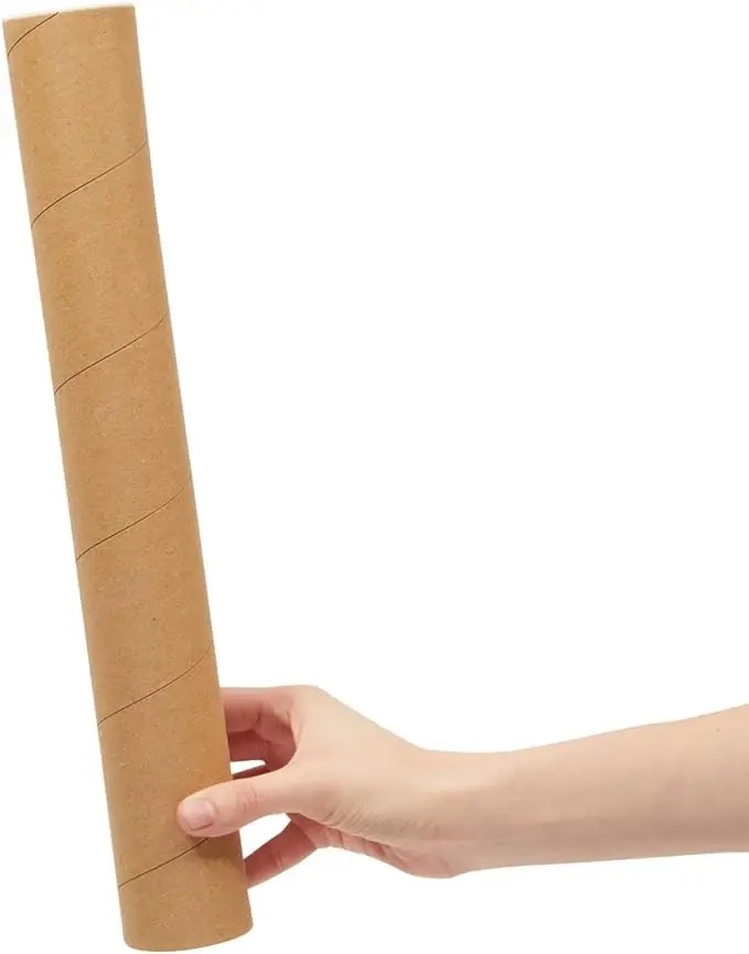 Environmental Custom Kraft Paper Tube Round Packaging Round Kraft Paper Tube Packaging Kraft Paper Tube Packaging