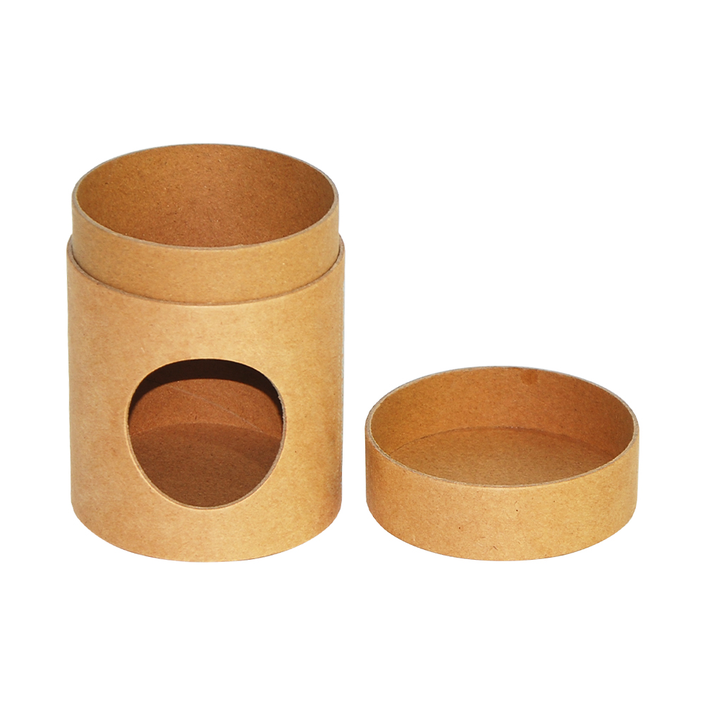 Wholesale Eco Friendly Kraft Paper Tube Boxes Customized Packaging Solutions Kraft Tube Packaging Boxes Custom Printed