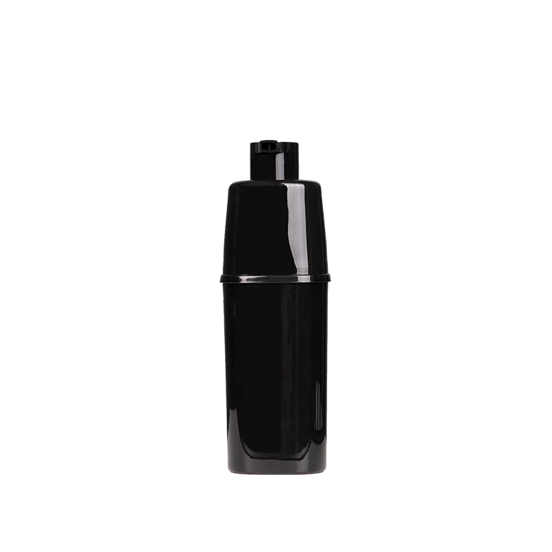 Chaocai Chaoli Factory Unique New Design 250ml Plastic Hair Dye Squeeze Bottle Black Luxury Shampoo Double Pump Bottles