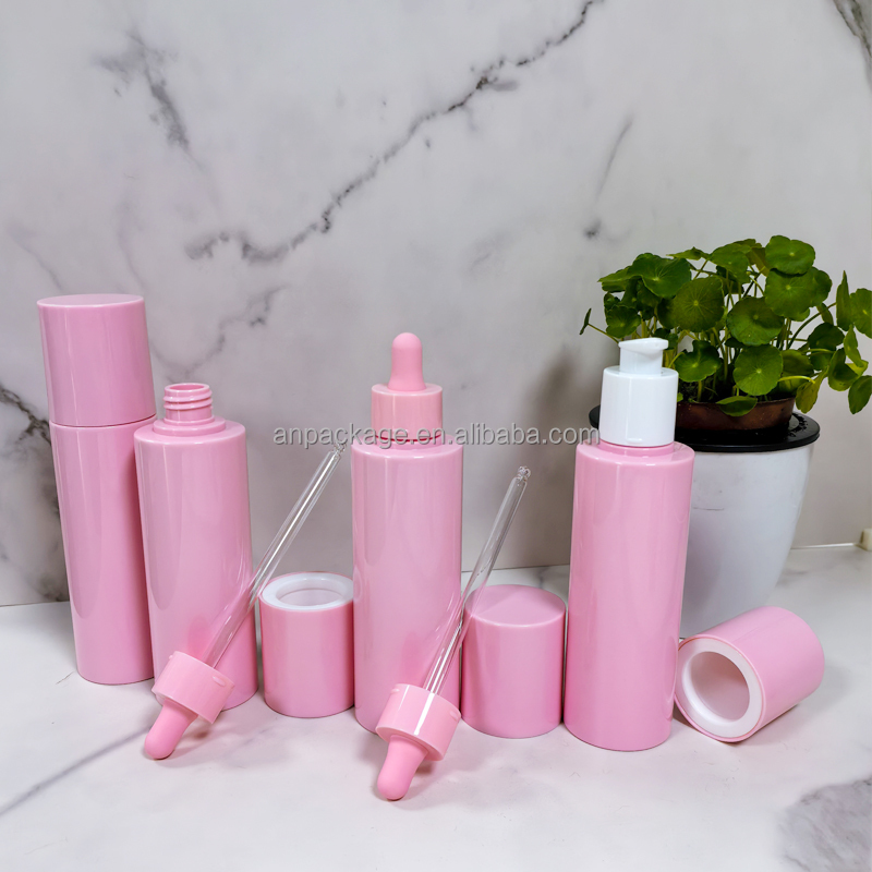 Skin Care Lash Shampoo &amp; Sunscreen Tanning Foaming Hand Soap Pump Bottle Refillable Cosmetic Packaging for Lotion Use