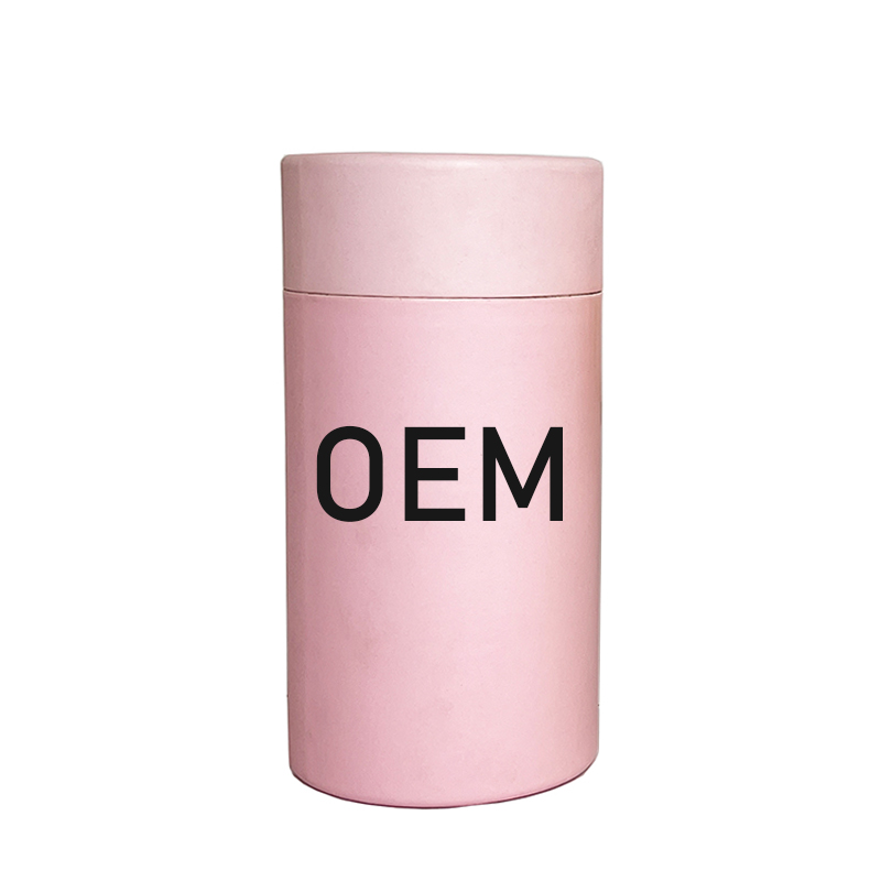 Sustainable Custom Cardboard Tube Packaging Multi-purpose Round Box for Retail Branding