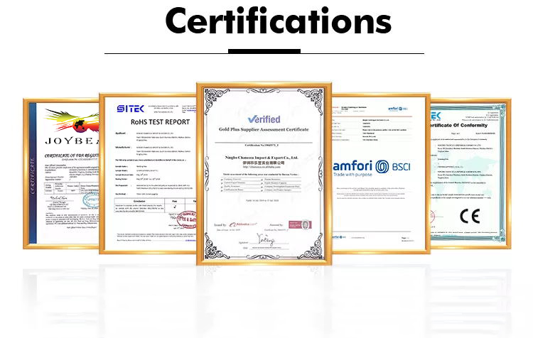 Certifications