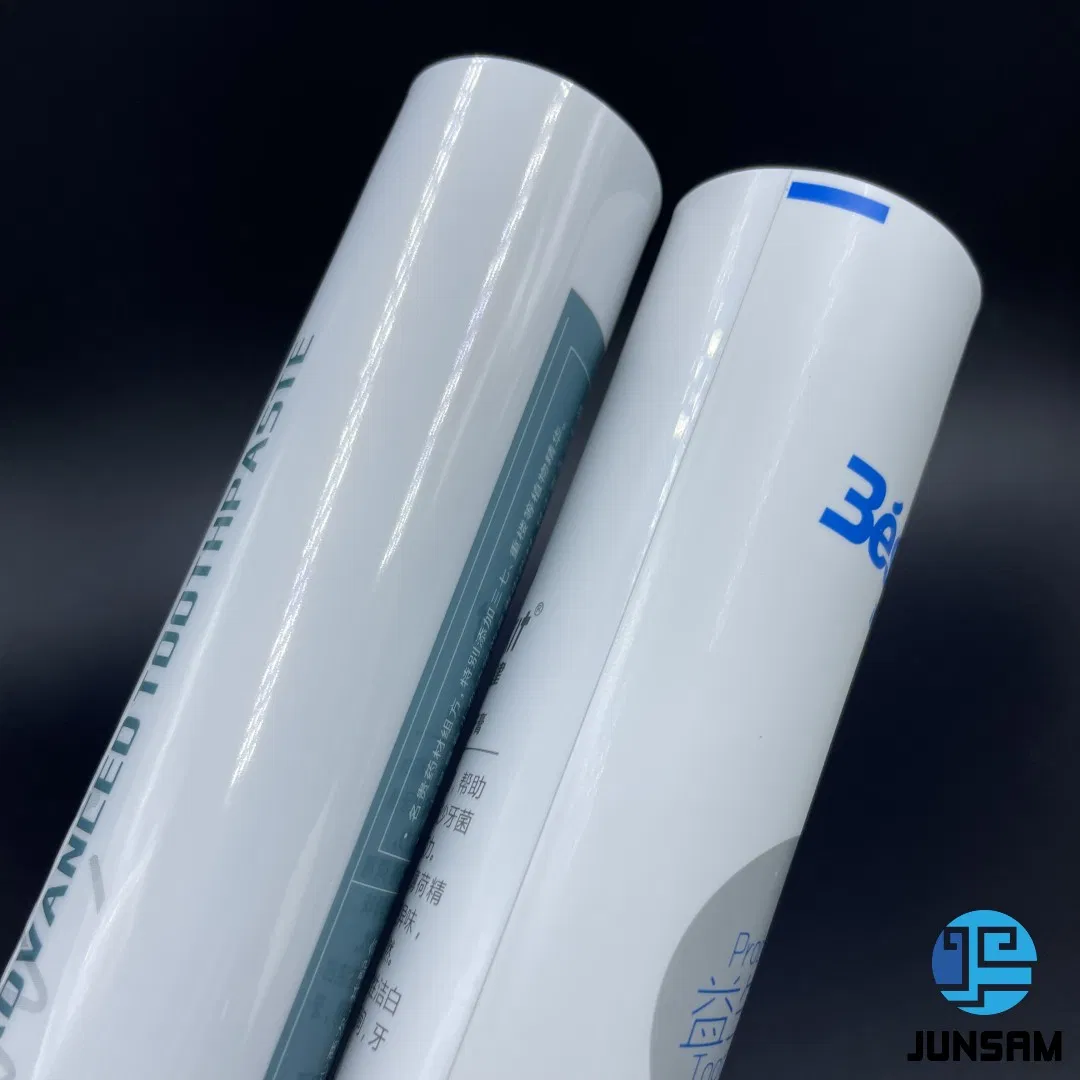 Personal Care White Matt Color Lami Tube Toothpaste Packaging