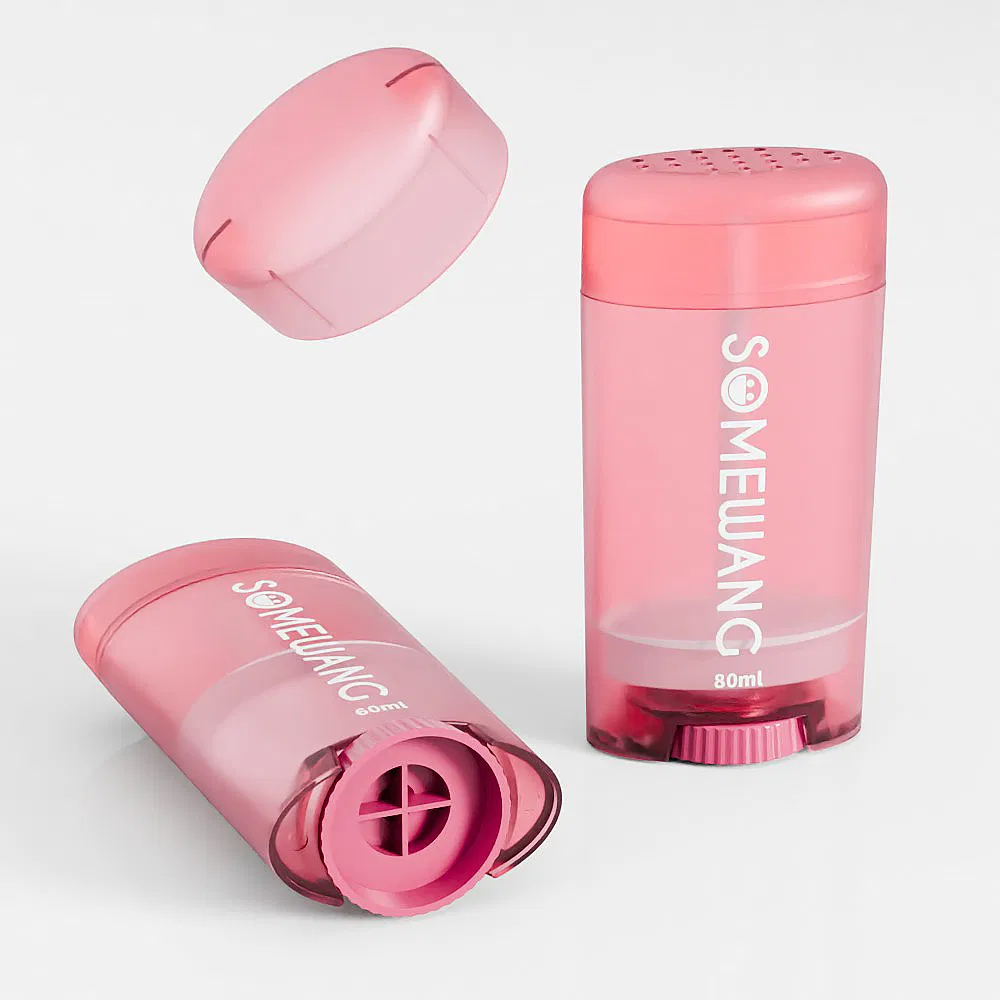 PP Deodorant Stick Container 60ml 80ml Refillable Empty Deodorant Container Personal Care Packaging