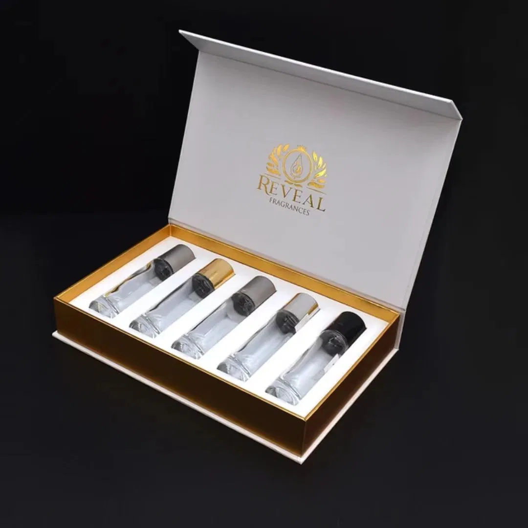 OEM Service Premium Perfume Samples in Glass Vials Travel Size Fragrance Samples Custom Logo Luxury Packaging