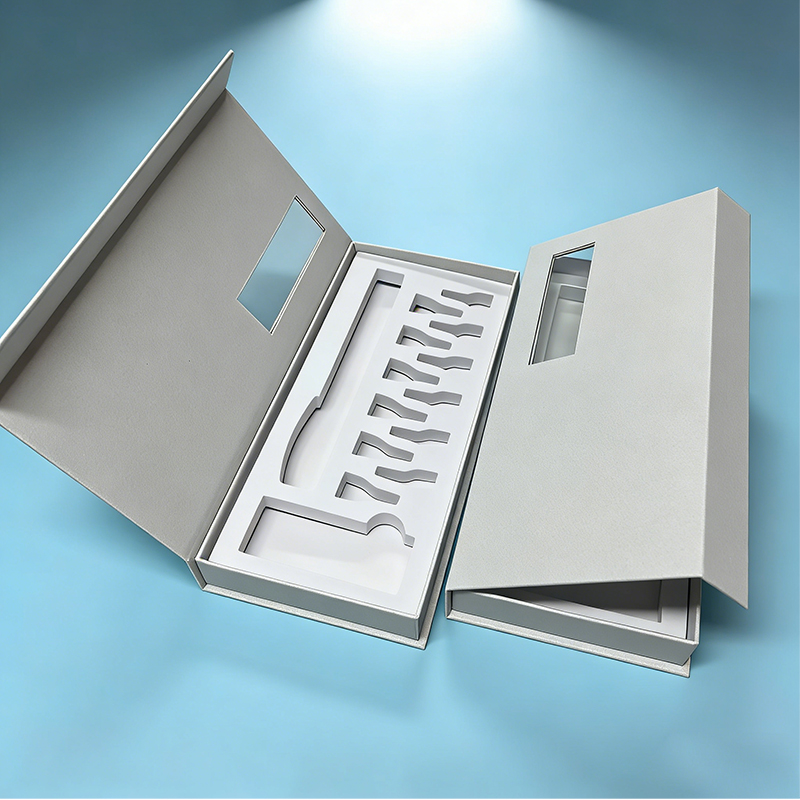 Empty Pen Box for 3ml 10ml Magnetic Closure EVA Insert Private Label Packaging Box for Peptid Vials