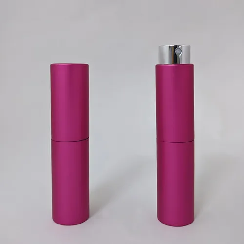 Custom Color 8ml Twist up Atomizer Retractable Fragrance Travel Size Perfume Bottle
