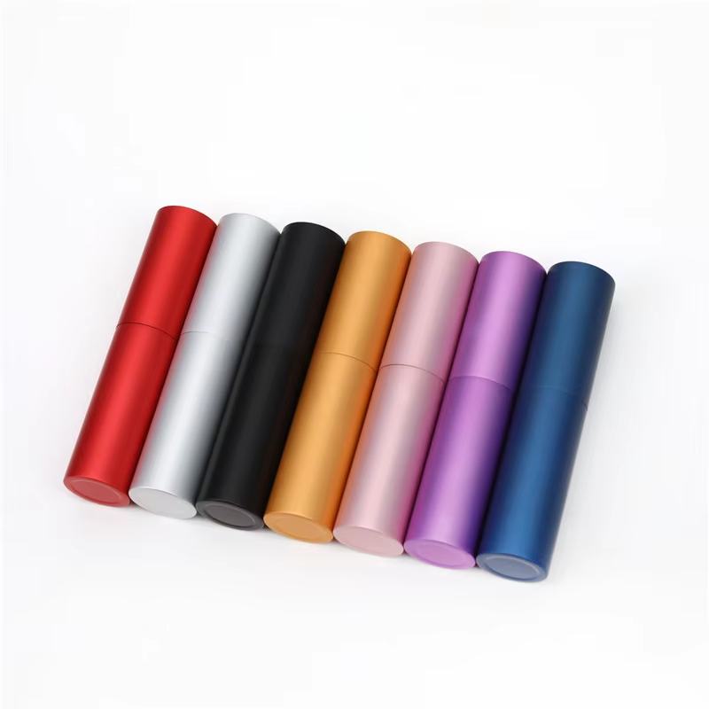 8ml 10ml Travel Mini Portable Size Empty Perfume Spray Bottle Aluminum Spray Refillable Perfume Atomizer Bottles