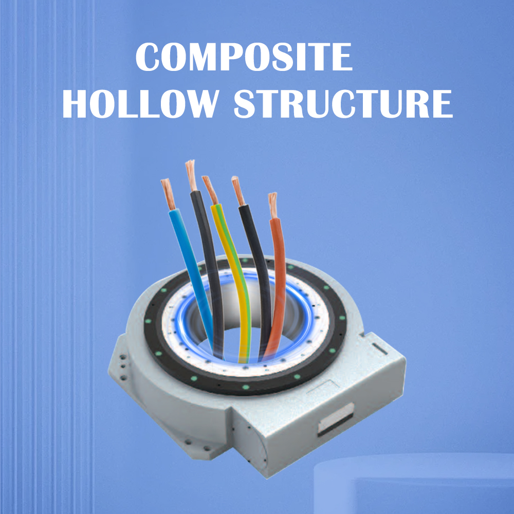 Planetary Transmission Gearbox Hollow Structure Design High Precision Stainless Steel Accurate Start Stop Positioning Packaging