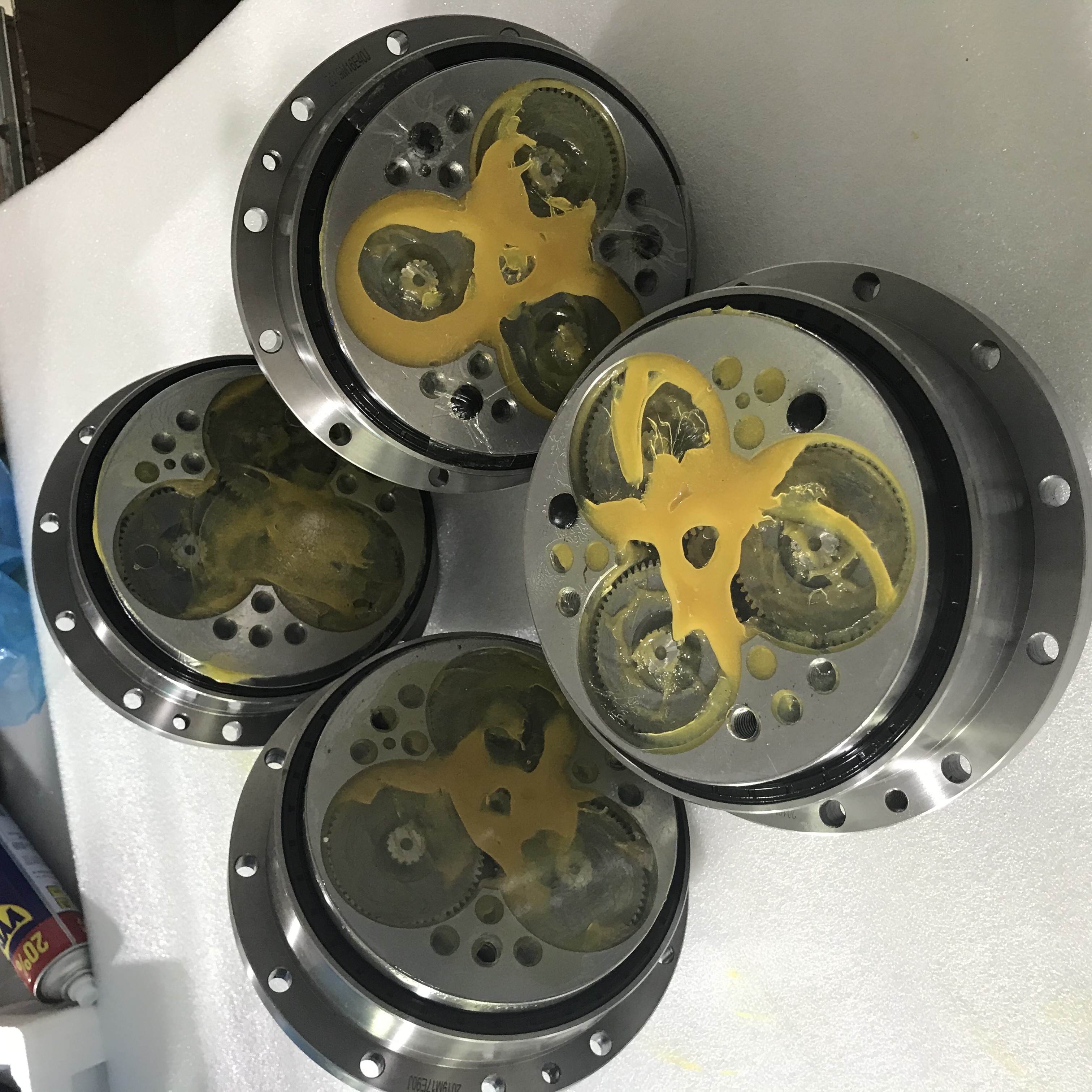 RV-20E Cycloidal Speed Reducer Big Torsion Torque and High Rigidity Capacity 2 Stage Epicyclic Gear Reduction Cycloidal Gearbox