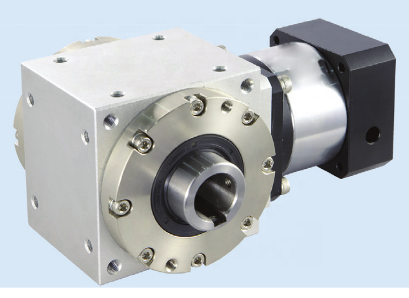 TQG 2-Stage Speed Reducer 90 Degree Gearbox PAW105A-2P Hollow Shaft Servo Motor Transmission Gear