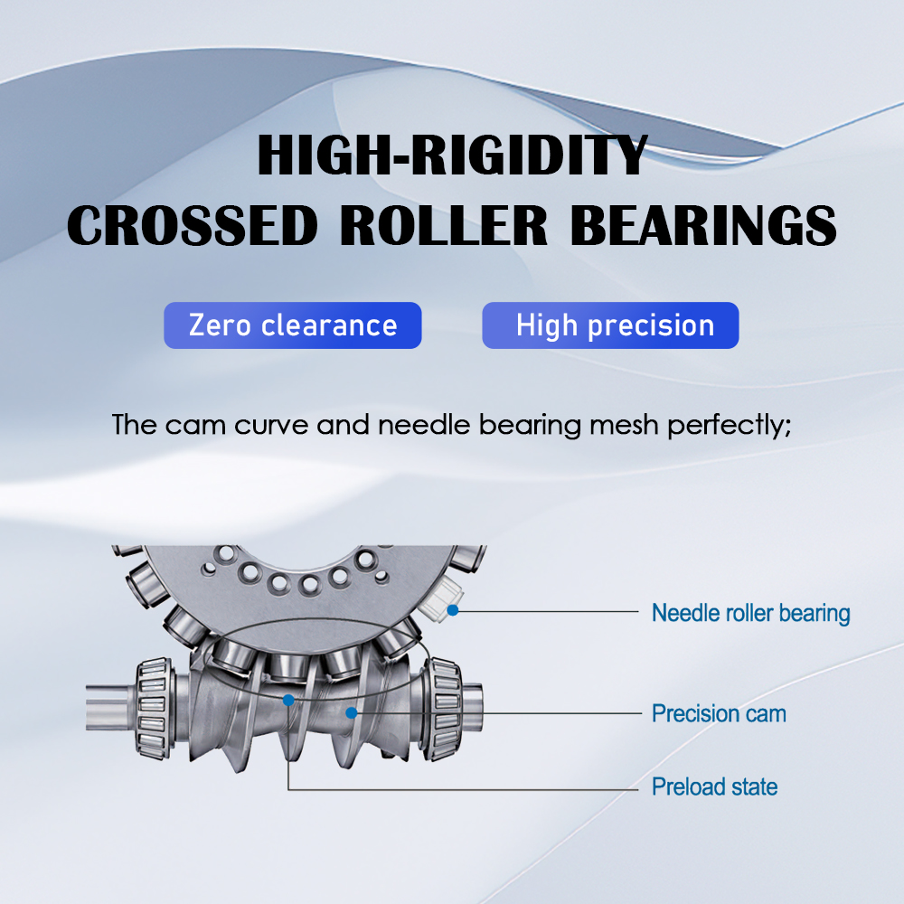 Planetary Transmission Gearbox Hollow Structure Design High Precision Stainless Steel Accurate Start Stop Positioning Packaging
