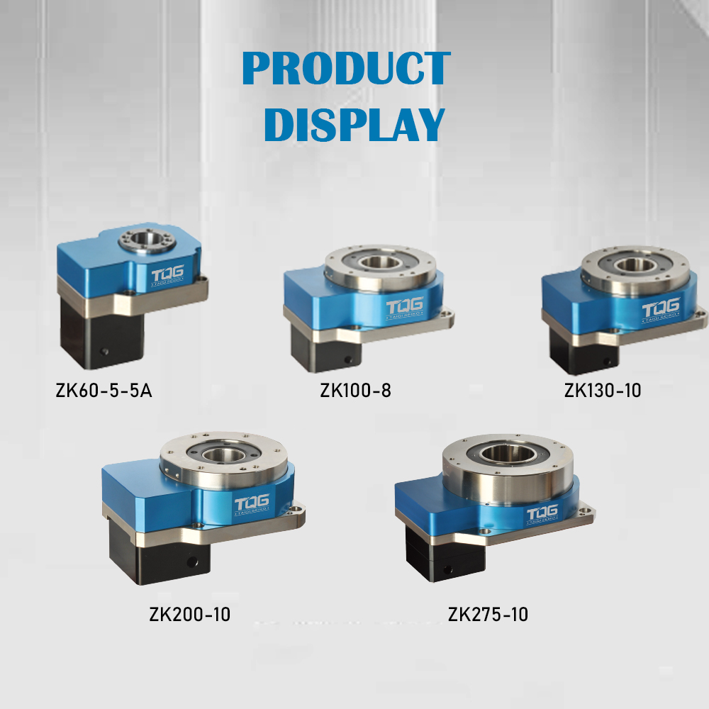 Industrial Helical Gearbox Reducer Hollow Shaft Rotating Platform Planetary Gear Applied to Semiconductor Photovoltaic Equipment
