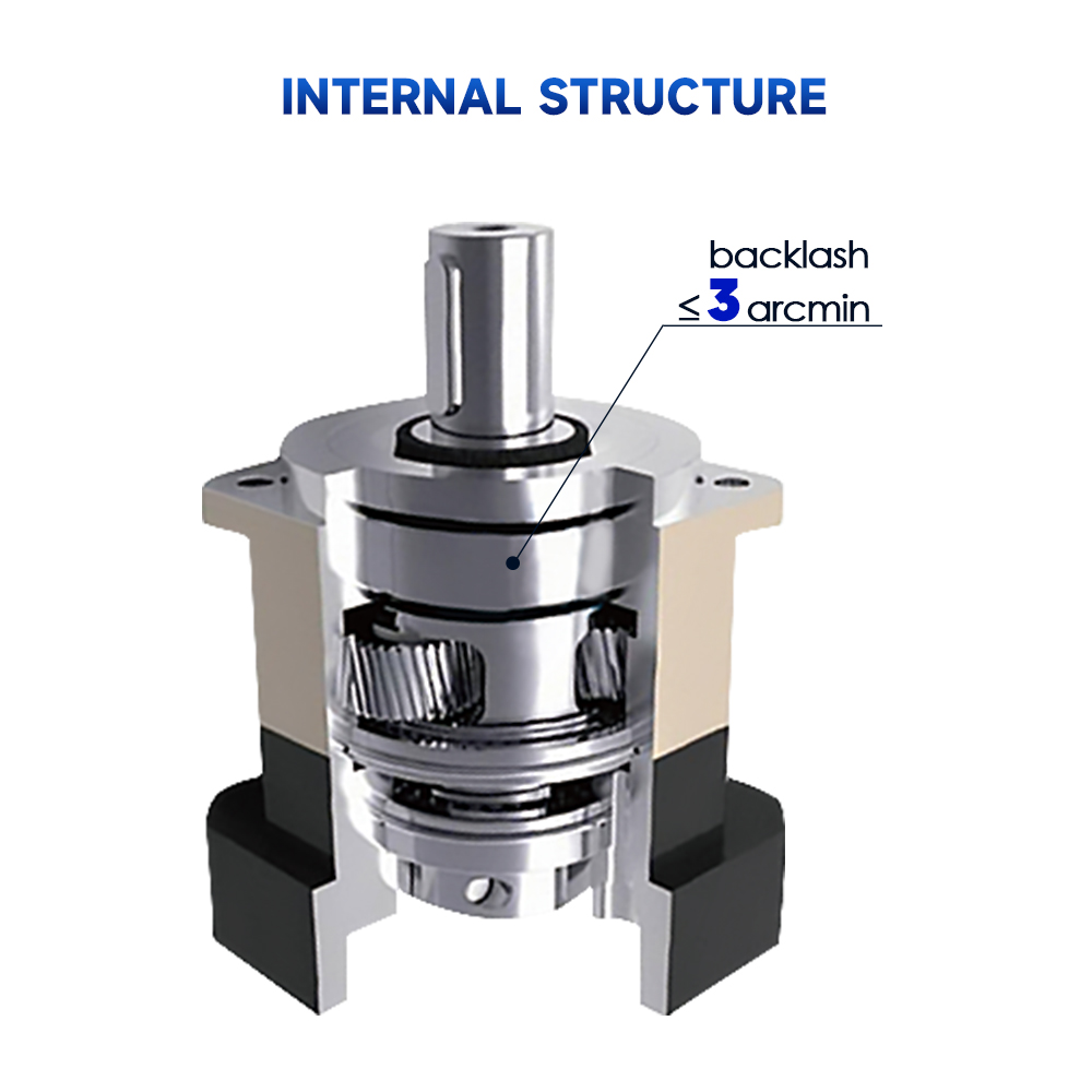 High Torque Low Backlash Precision Planetary Gear Box Reducer for Servo Motor PAB Series ODM Customizable 1 HP 10:1 Ratio