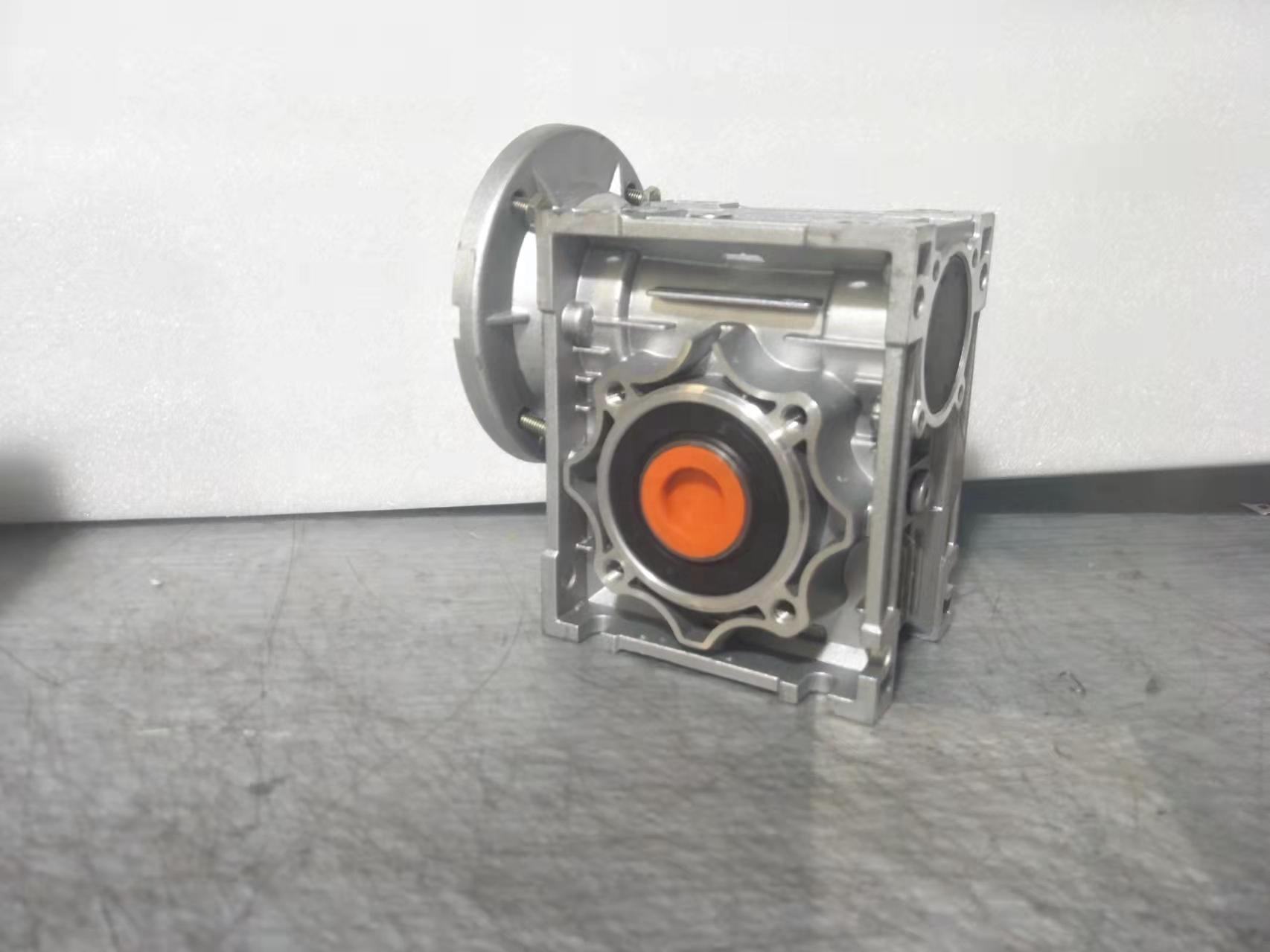 TQG Best Selling Single-Phase Power Transmission Parts Aluminum Nmrv030 Non-rusting Large Output Torque Worm Gear Motor Reducer
