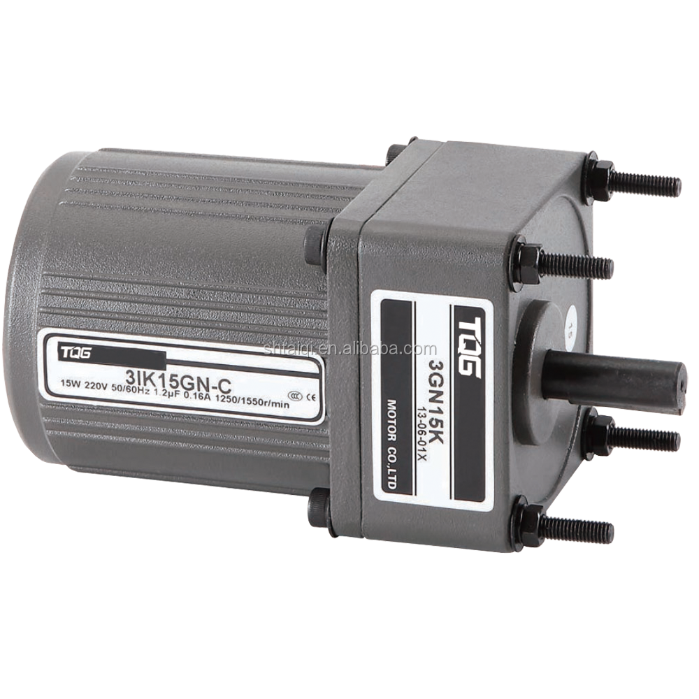 TQG Permanent Magnet 24V DC Three-Phase Spur Gear Motor Reductor with Flange Mount and IE4 Efficiency