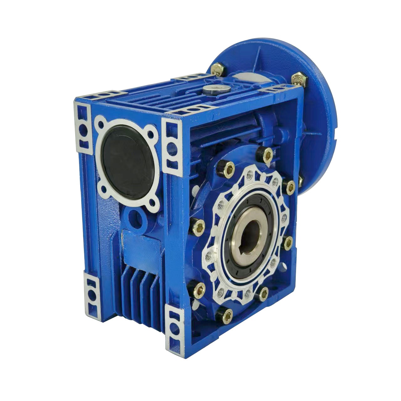 TQG NMRV030 Small Worm Gearbox Steel/Cast Iron Transmission Ratio 7.5-100 GBT3~6 Precision 750~3000 RPM