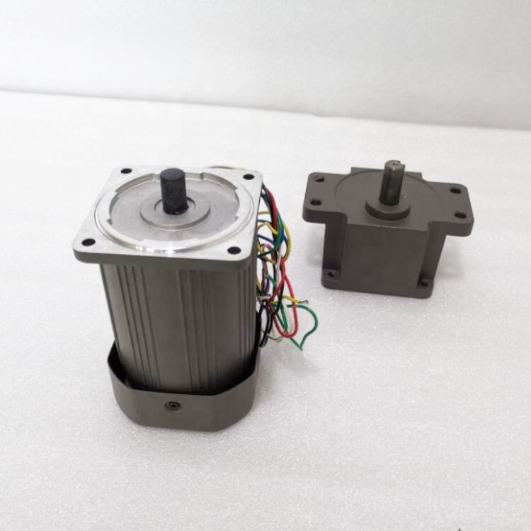 TQG 1-Phase Micro AC Induction Gear Motor 230V-220V 120V 110V 100V 1/4HP 200W Speed Governor Single-Phase 3-Phase Compatibility
